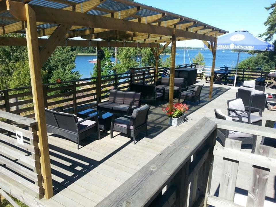 Vita Grindarna / Djuroe Havsbad Villa Djurhamn Luaran gambar