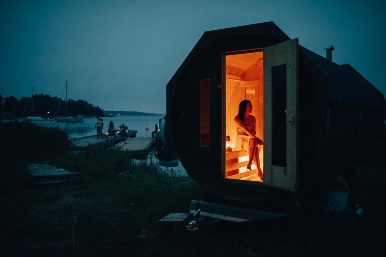 Vita Grindarna / Djuroe Havsbad Villa Djurhamn Luaran gambar